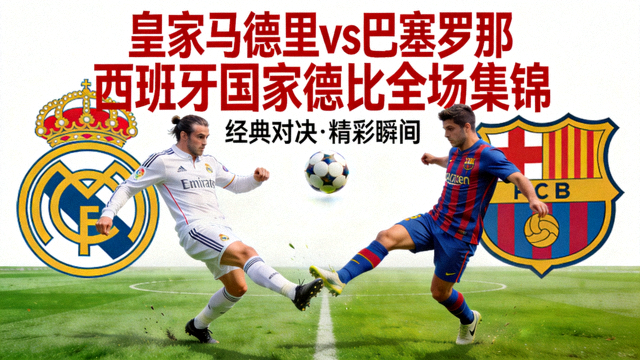 皇家马德里对阵巴塞罗那西班牙国家德比全场集锦封面